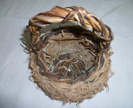 Panier nid d'oiseau