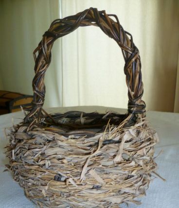 Panier nid d'oiseau