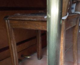 lampadaire laiton sans abat jour 