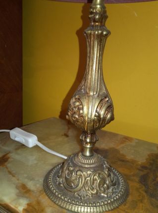 Lampe a poser pied en laiton