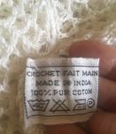 Nappe ronde crochet
