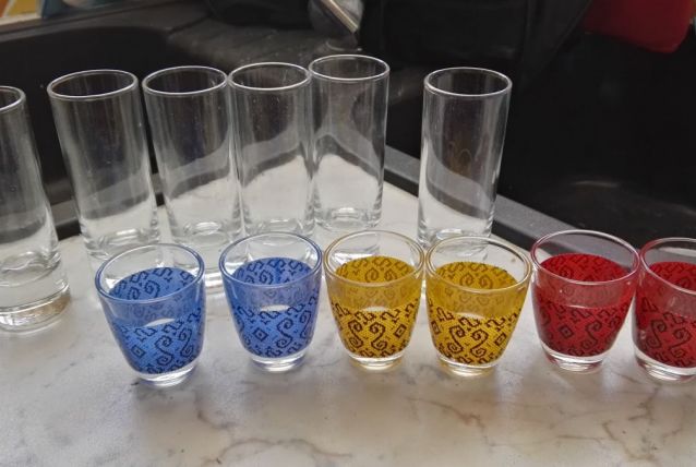 Lots petits verres