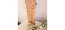 Jolie boîte à vin en bois. 