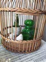 Bocal bouteille en verre 