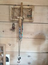 Patère en rotin 