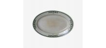 Plat de service ovale 