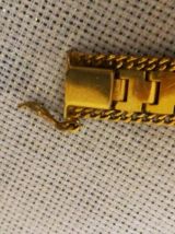 Bracelet plaqué or ancien 