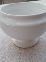 petite soupiere porcelaine blanche