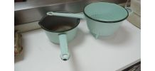 egoutoire/casserole emaillée