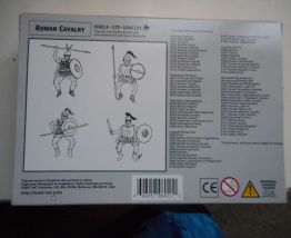BOITE PETITS SOLDATS CAVALERIE ROMAINE