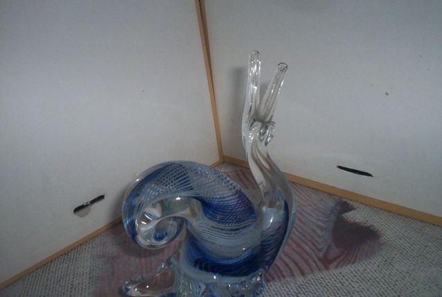 FIGURINE ESCARGOT EN VERRE