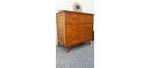 Commode vintage scandinave pieds compas 