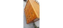 Commode vintage scandinave pieds compas 