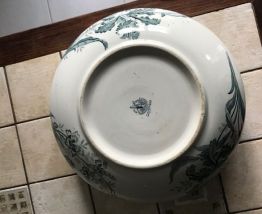Ancienne vasque de toilette Moulin des Loups &amp; Hamage Orchid