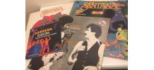 Santana lot vinyles : deux 33 t + 1 maxi 45 t + un 45 t