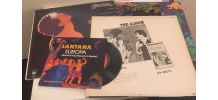 Santana lot vinyles : deux 33 t + 1 maxi 45 t + un 45 t
