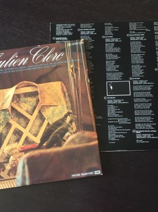 Julien Clerc lot 2 vinyles 33 t