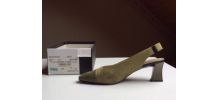 Sandales à talons style Chanel 