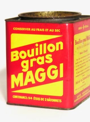 Boite Bouillon Cube Maggi Ancienne 1950