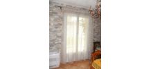 LOT 2 Tringles  fer forge + rideaux