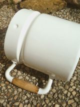 Pot a  lait Aluminium Ancien, peint
