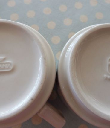 2 déjeuner café, thé ou chocolat belle qualité vintage