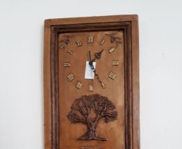 Horloge neuve pendule peinte main d'origine 
