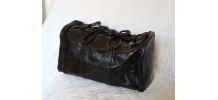 sac voyage vintage cuir