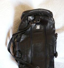 sac voyage vintage cuir
