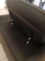 Canapé Design Cuir Noir