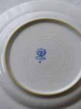 4 assiettes à dessert