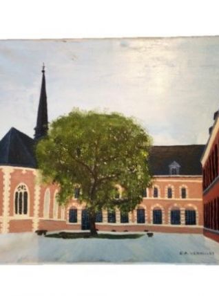 Huile sur Toile signée Verhulst