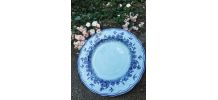 Assiette faïencerie de Sarreguemines