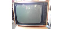 Télé Pathé Marconi 36cm orange année 70