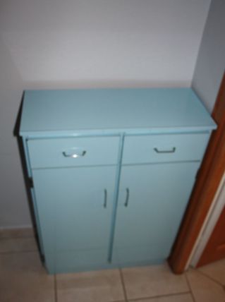 petite armoire formica années 40/50