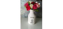 Pot à lait relooké