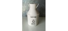 Pot à lait relooké