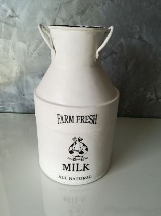 Pot à lait relooké