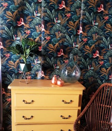 Commode en chêne jaune 3 tiroirs