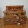 3 valises anciennes