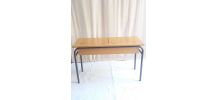 BUREAU A DOUBLE ABATTANTS