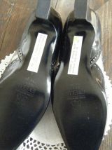 Escarpins "Evelins" Cuir et Python 36,5 - 37 Vintage 