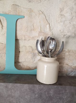 Pot en grès 