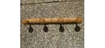 patère en bois ,ancienne , vintage