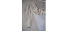 Robe en dentelle victorien/edwardien hippie vintage 70's