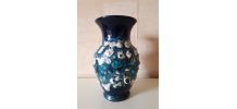 JOLI VASE BLEU    VALLAURIS