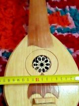 Petit  Luth Instrument Musique Original Fait Main Collection