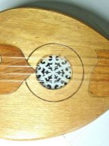 Petit  Luth Instrument Musique Original Fait Main Collection