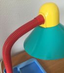 Lampe de bureau multicolore 