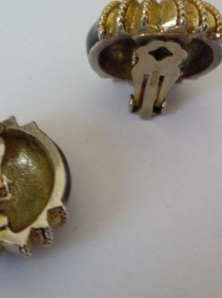 Clips d'oreille Vintage